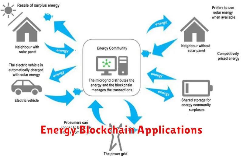 Energy Blockchain Applications